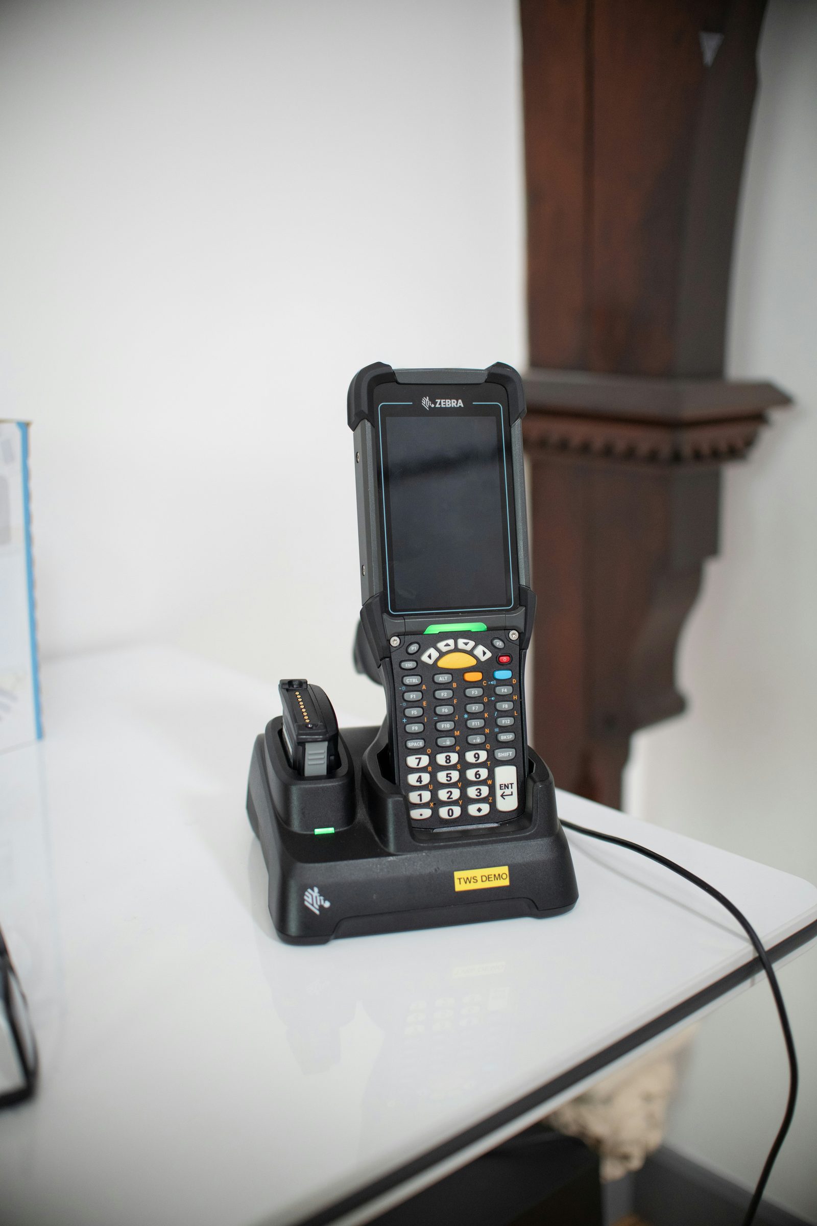 Barcode scanning device used for inventory and asset tracking